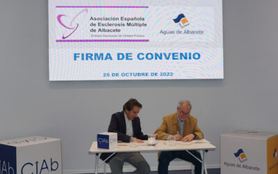 Aguas de Albacete sigue colaborando con la Asociación de Esclerosis Múltiple de Albacete