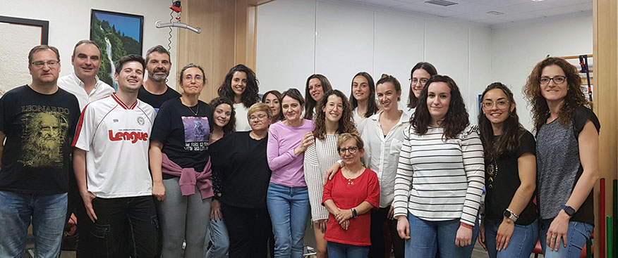 curso de formación en el centro de esclerosis múltiple