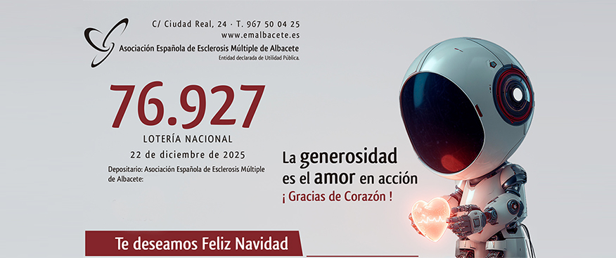 La lotería de Navidad de la Asociación Española de Esclerosis Múltiple de Albacete ya está a la venta