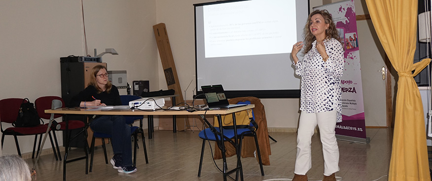 Charla sobre suelo pélvico en pacientes con Esclerosis Múltiple y otras patologías neurológicas