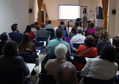 Charla sobre visión y paciente neurológico.
