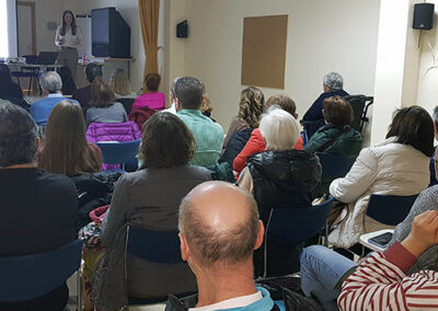 Charla sobre visión y paciente neurológico.