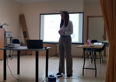 Charla sobre visión y paciente neurológico.