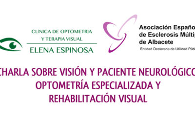 Charla sobre visión y paciente neurológico. Optometría especialiazda y rehabilitación visual