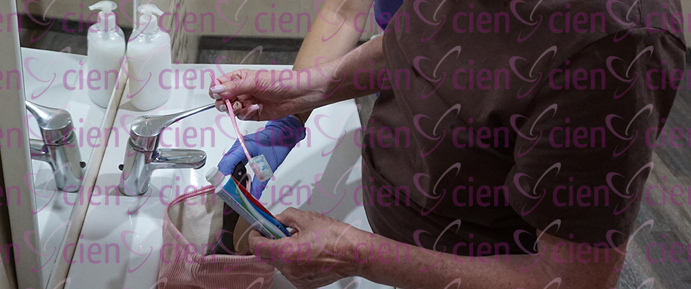 nº de pasos que componen la acción de lavarnos los dientes